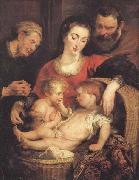 Peter Paul Rubens Holy Family with St.Elizabeth oil painting artist